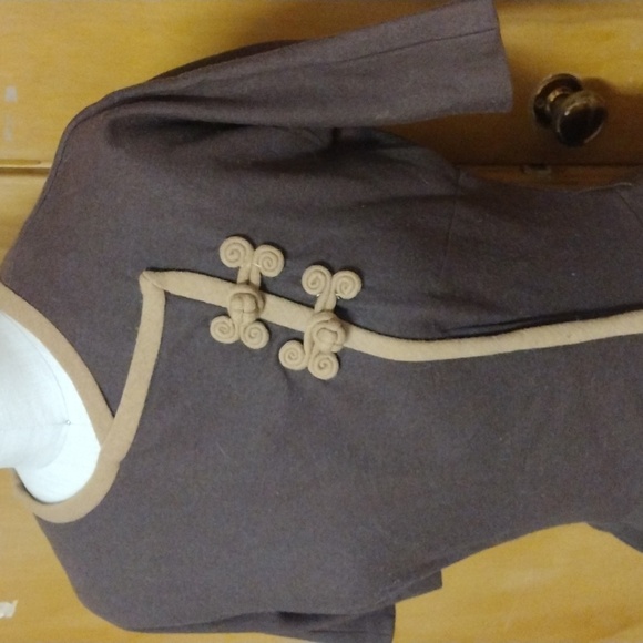 1950s Wool Wiggle Dress - Picture 3 of 7